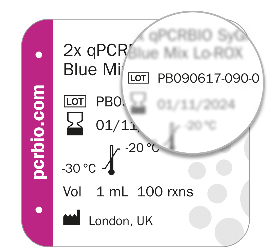 LOT number example