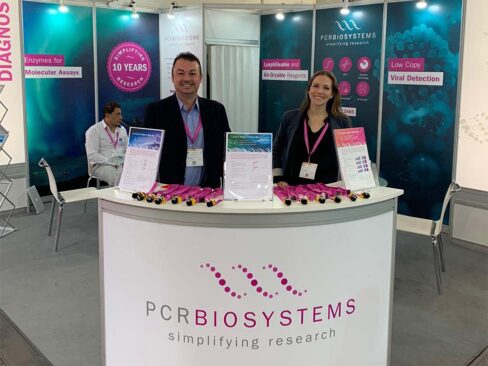 PCR Biosystems' booth at Medica 2022