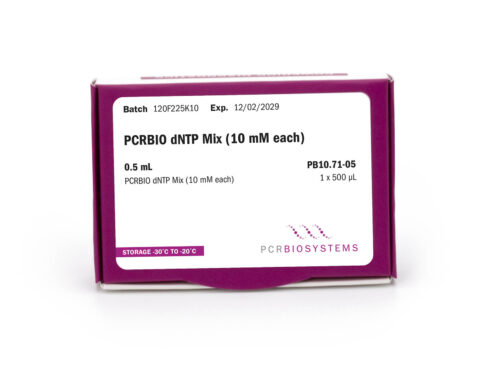 Photo of PCRBIO dNTP Mix 10mM cat number PB10.71-05.