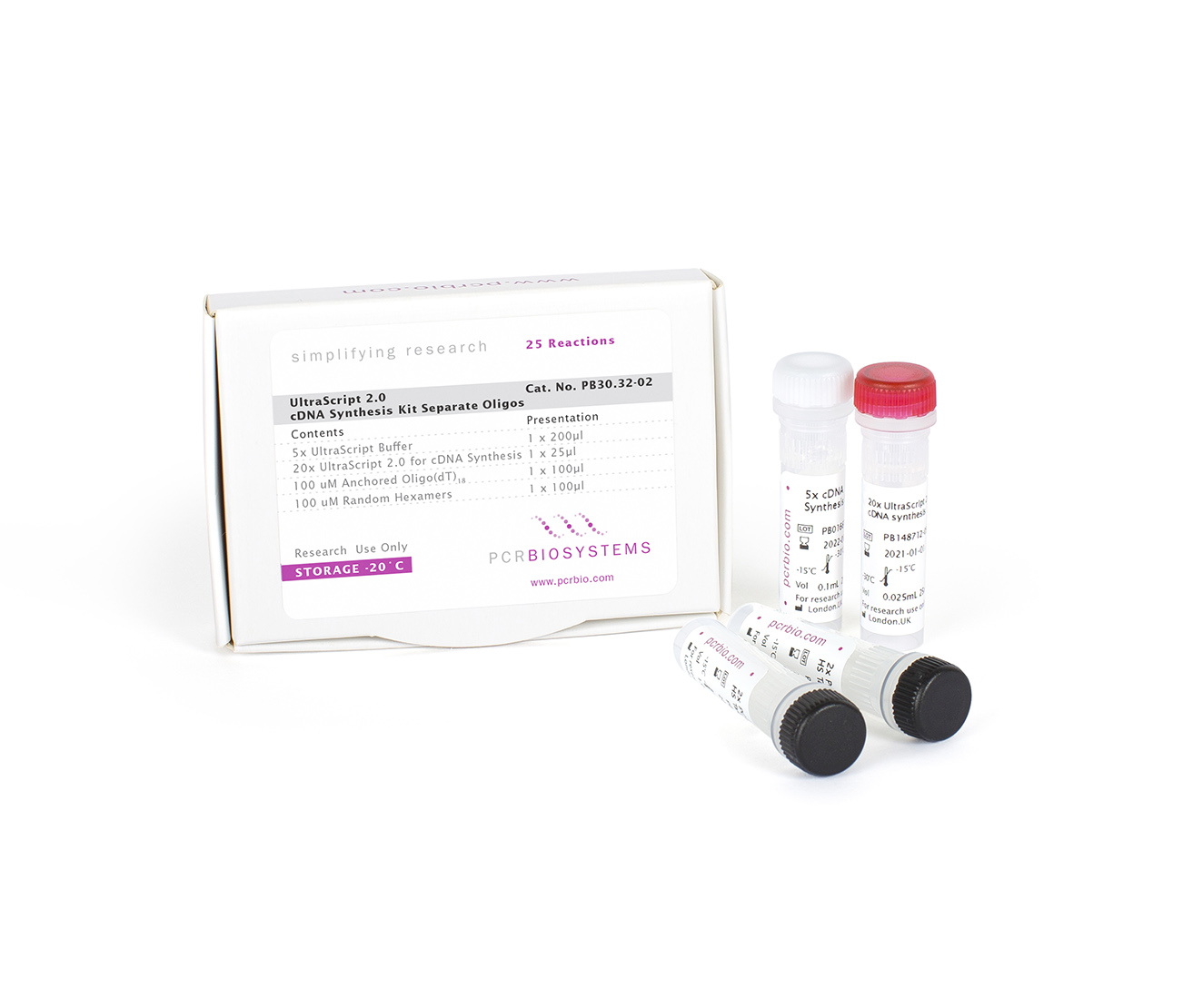 Product picture of UltraScript 2.0 cDNA Synthesis Kit Separate Oligos